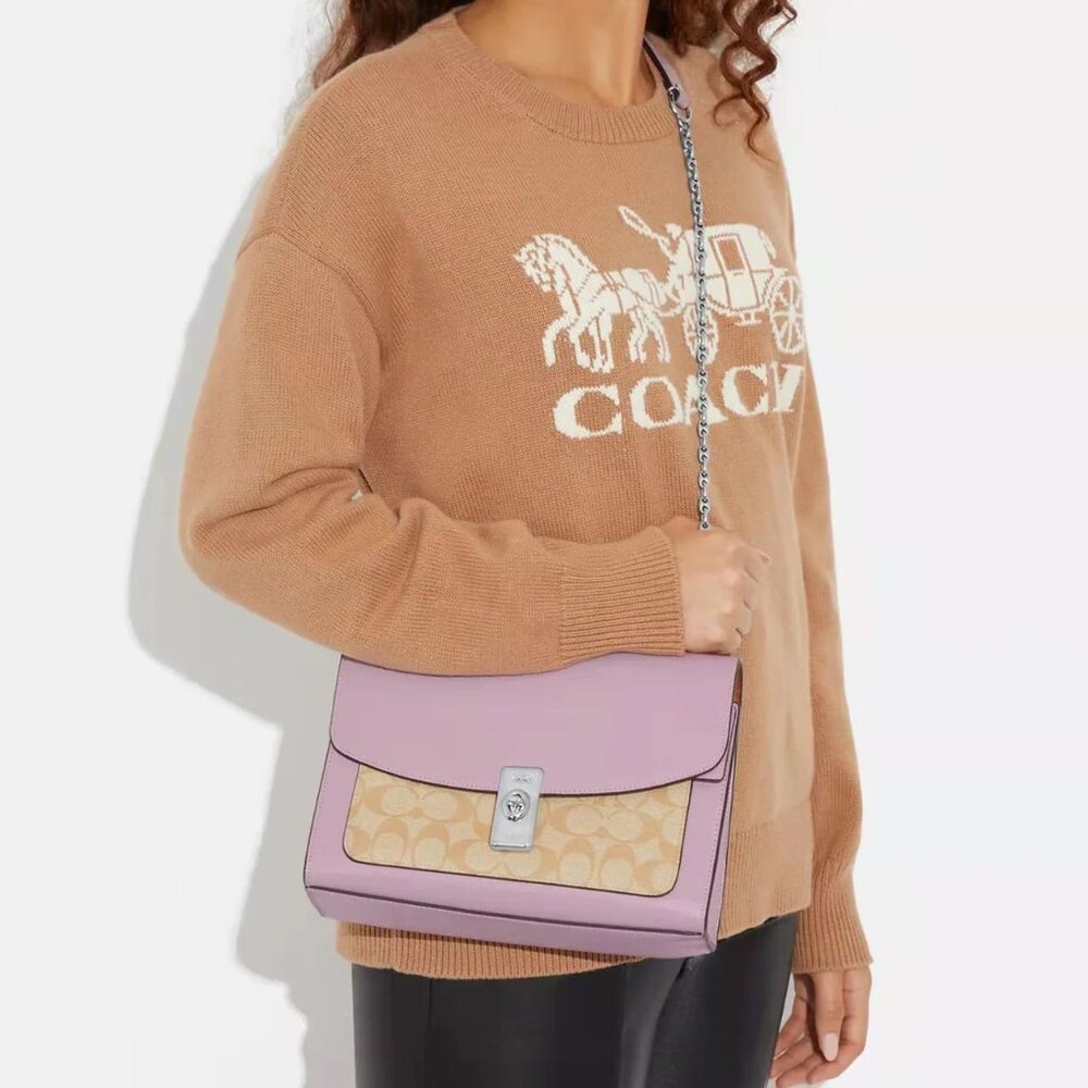 Coach Lane Shoulder Bag In Signature Canvas